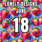 Lonely Designs Club Toppers- JUNE *DOUBLE MONTH*
