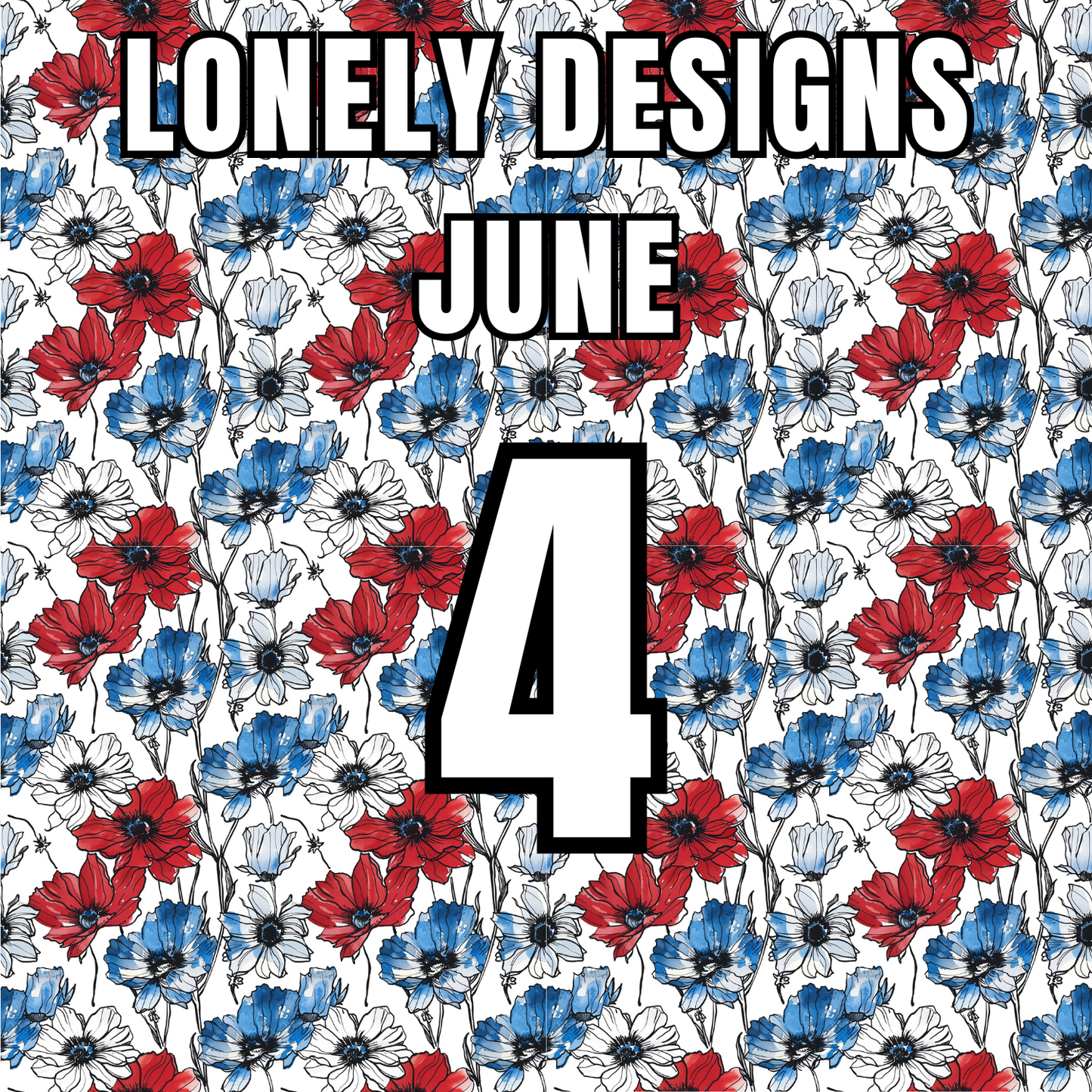Lonely Designs Club Toppers- JUNE *DOUBLE MONTH*