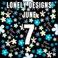 Lonely Designs Club Toppers- JUNE *DOUBLE MONTH*