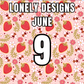 Lonely Designs Club Toppers- JUNE *DOUBLE MONTH*