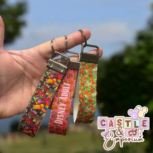 Enchanted Wristlet Keychains