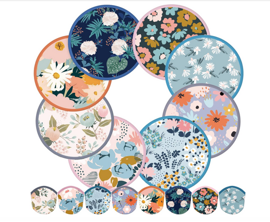 ✨ The Whispering Petal: Morandi Mystery Fan ✨