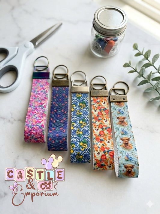 Enchanted Wristlet Keychains